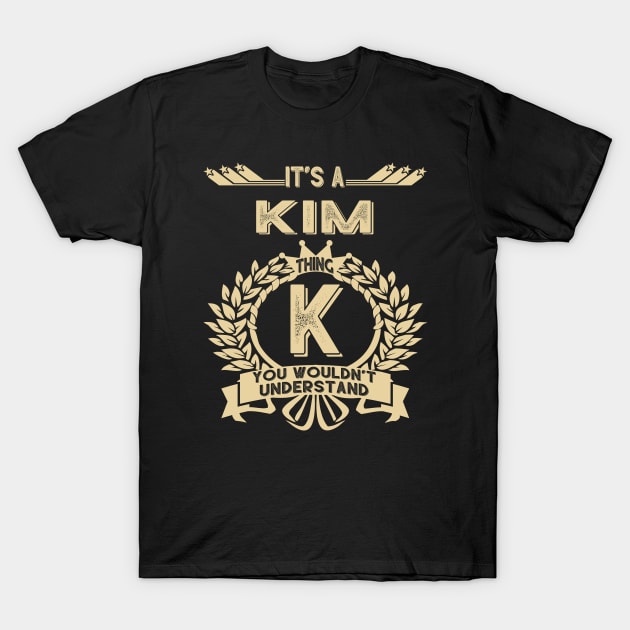 Kim T-Shirt by GrimdraksJokes